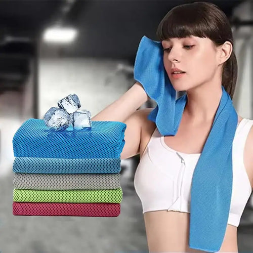 Microfiber Cooling Towel - Instant Cold Quick-Dry Sports Towel