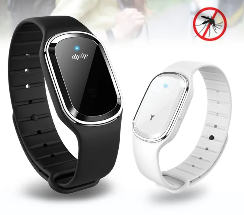 Ultrasonic Mosquito Repellent Bracelet - Outdoor Camping Essential
