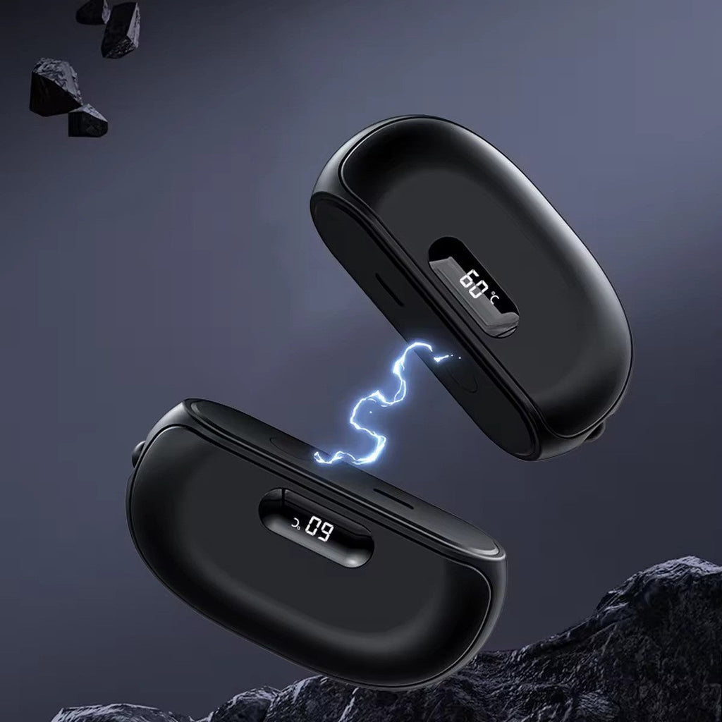 Rechargeable Hand Warmers 2-Pack - Winter Gift Set for Outdoor & Holiday